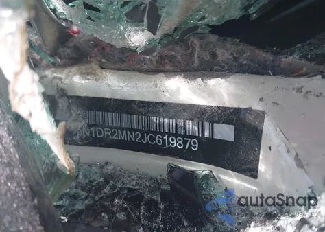 2018 Nissan Pathfinder Platinum из США, поврежденный, VIN 5N1DR2MN2JC619879